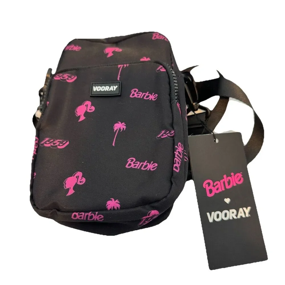 Barbiecore Pink Crossbody Bag Vooray Summer Festival Y2K Adjustable Strap NWT